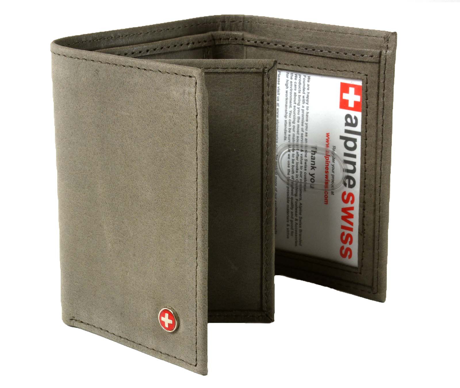 Mens Wallet With Two Id Windows IUCN Water